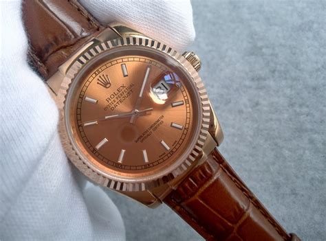 rolex datejust brown replica|rolex datejust dial replacement.